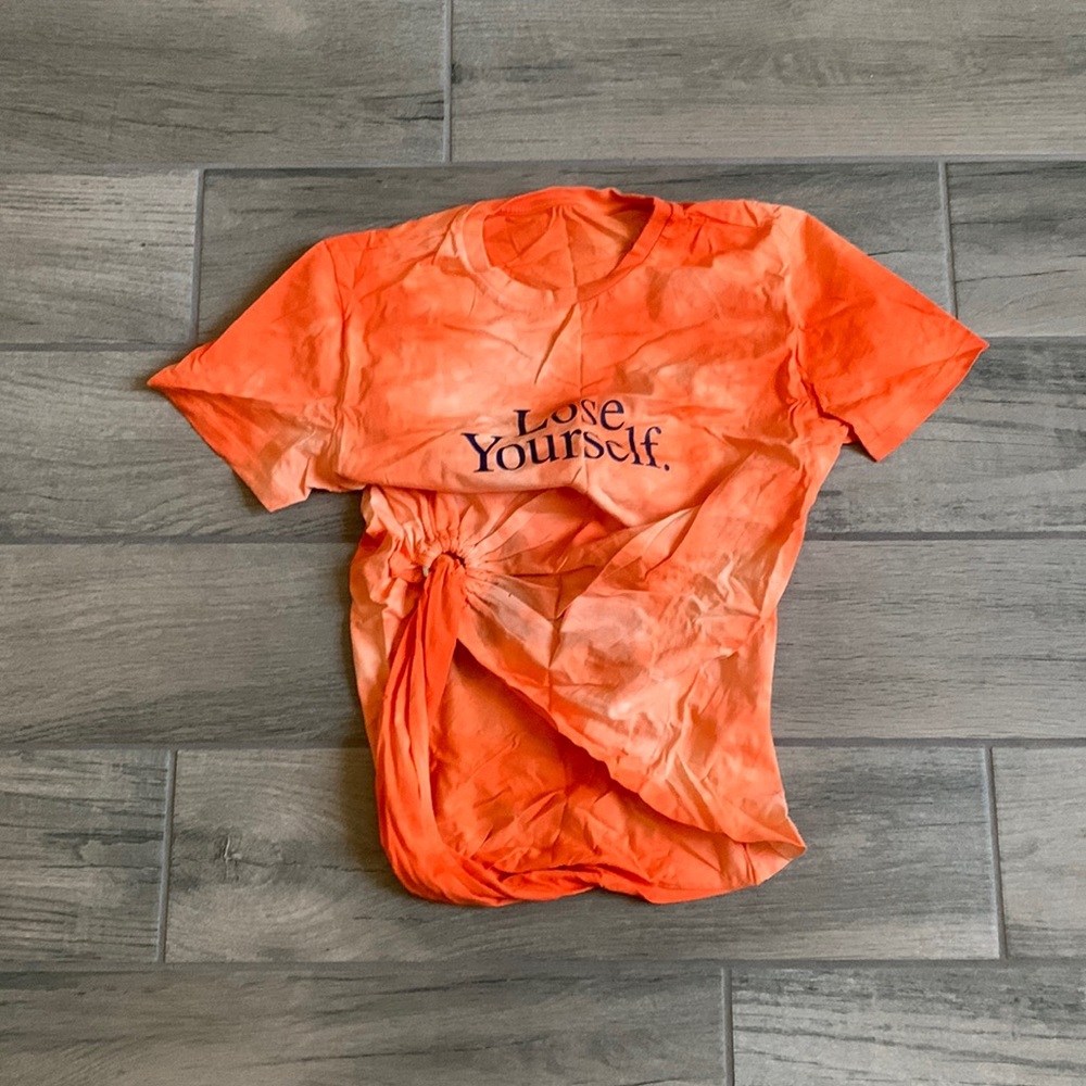 Peter Saville X paco rabanne lose yourself t-shirt